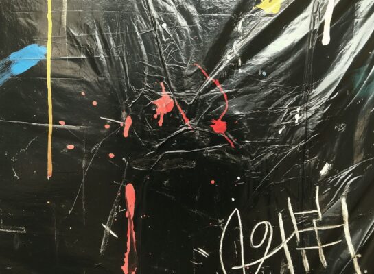 Chaotic Explosion of Abstract Colors