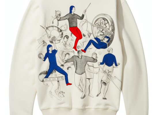 Dynamic Sketches Sports Illustrated Sweatshirt