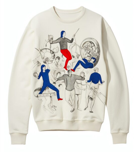 Dynamic Sketches Sports Illustrated Sweatshirt