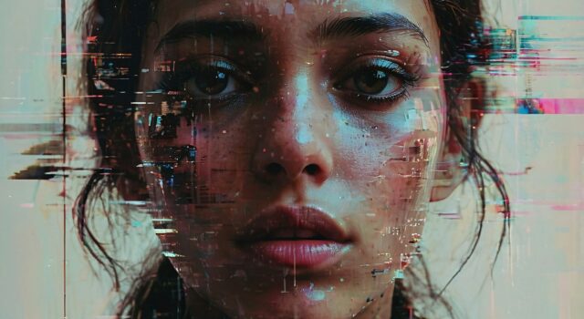 Surreal Cyberpunk Portrait